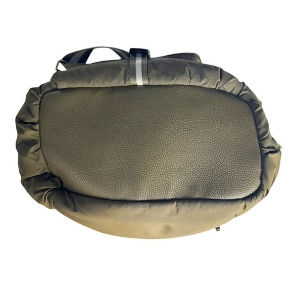 Tommy Bahama Go Everywhere Olive Green Cargo Tote Puffer Bag Detachable Strap - Picture 5 of 15